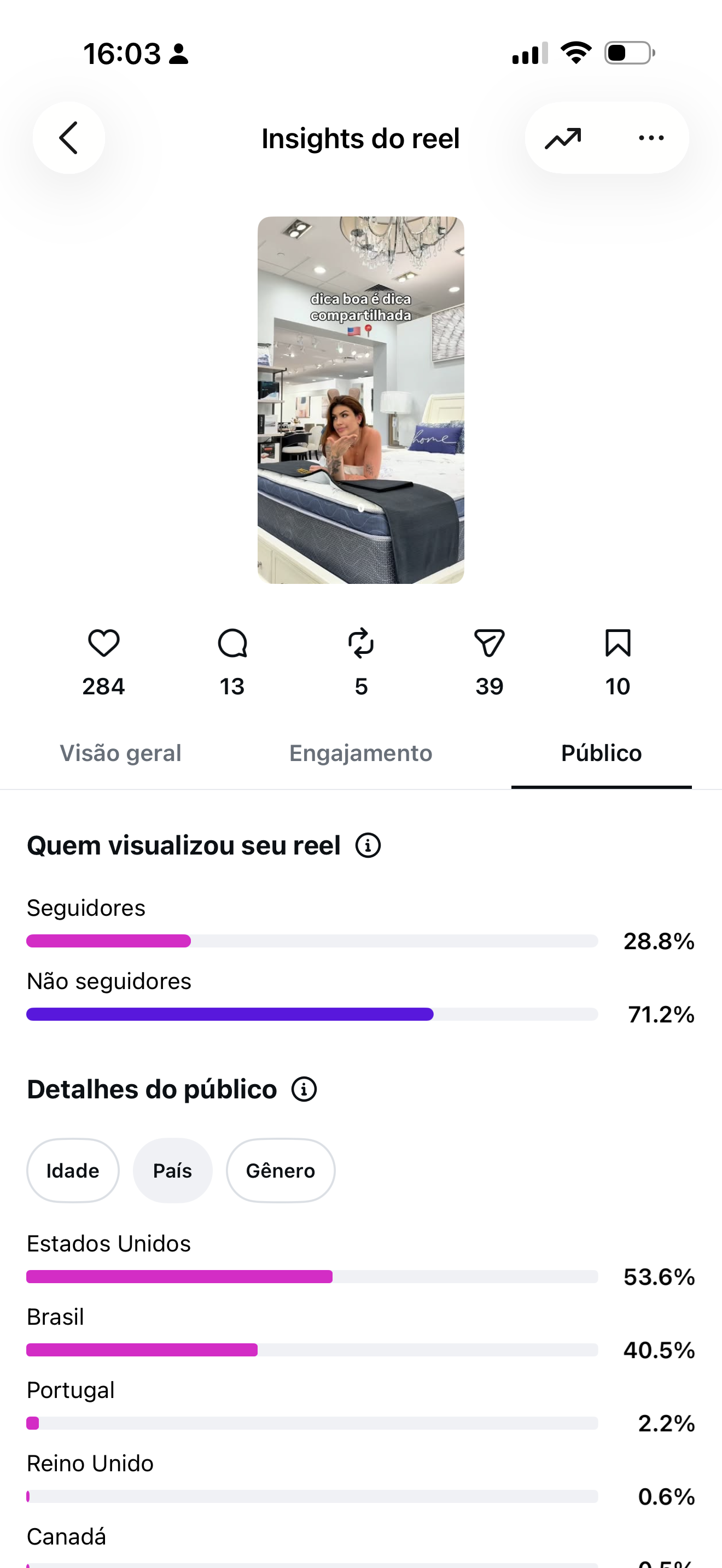 Publicidade loja de colchões