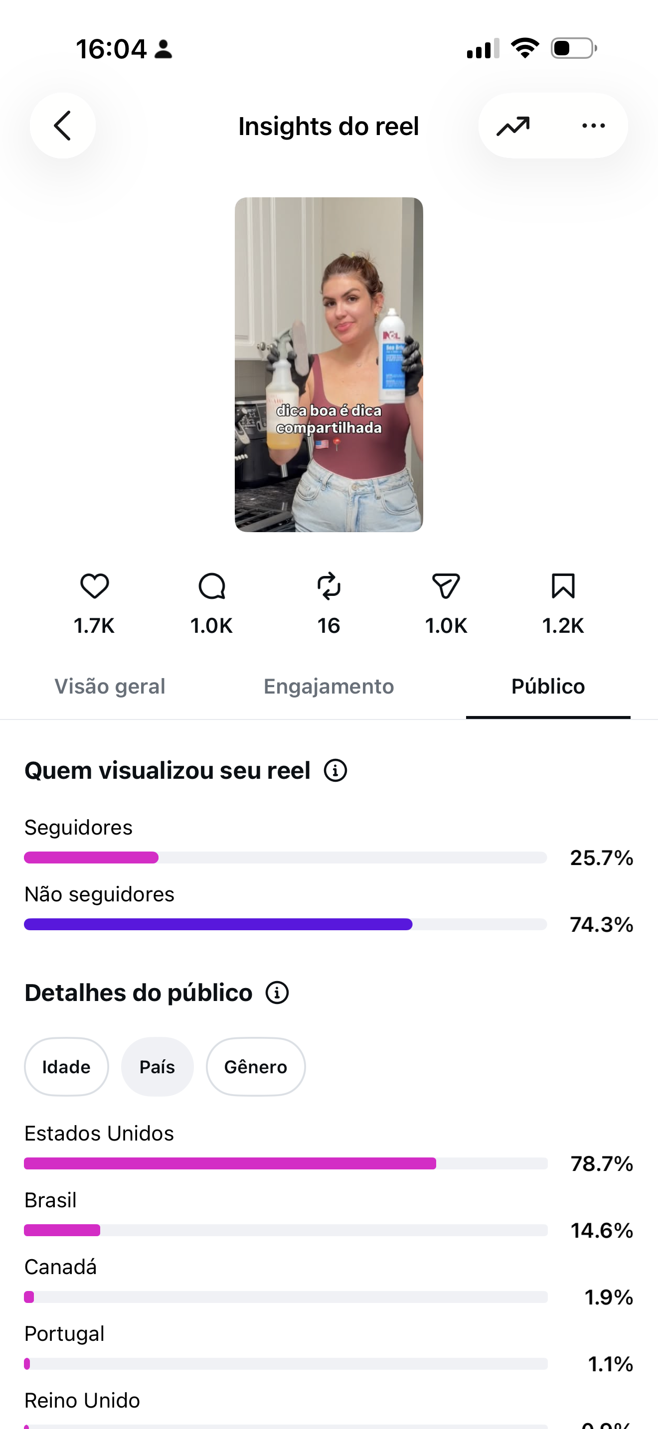 Publicidade produto de limpeza